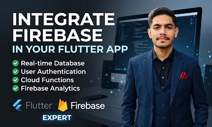 integrate firebase in your flutter app