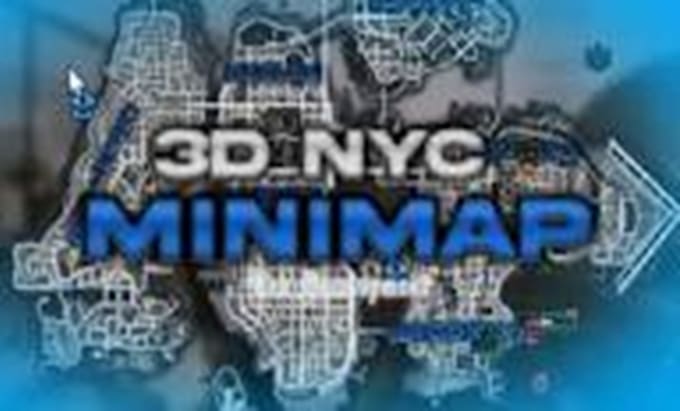fully design a custom fivem NYC la ls minimap for your server