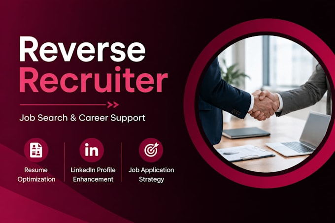 be your reverse recruiter and job search assistant