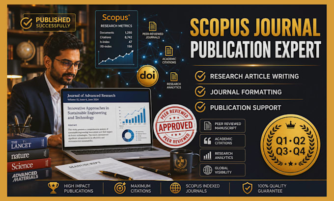 write, edit your research article for scopus indexed journal publication