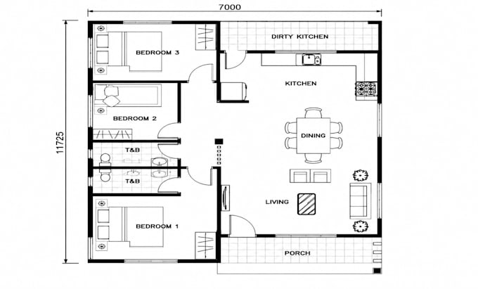 redraw PDF, image, or sketch into autocad for building complex in 1hour