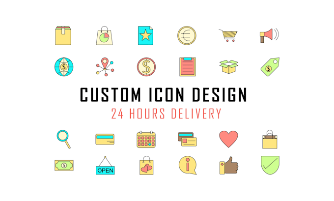 create unique UI, app, and web icons for your brand