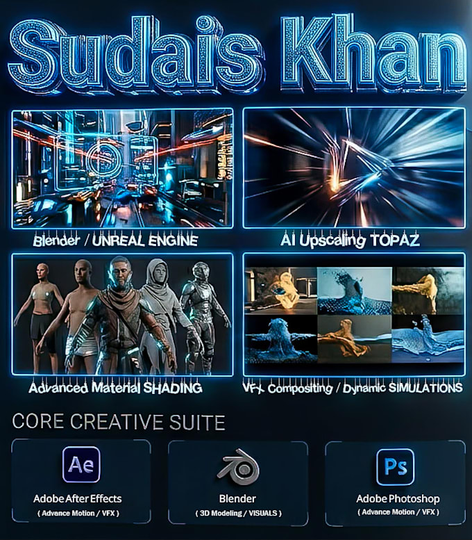 do seamless vfx compositing and 3d element