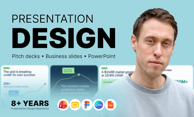 design powerpoint presentations and pitch decks