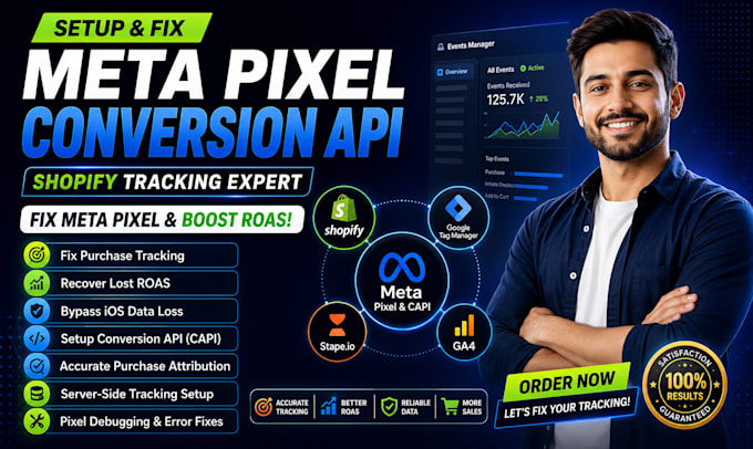 fix shopify meta pixel, capi and purchase tracking
