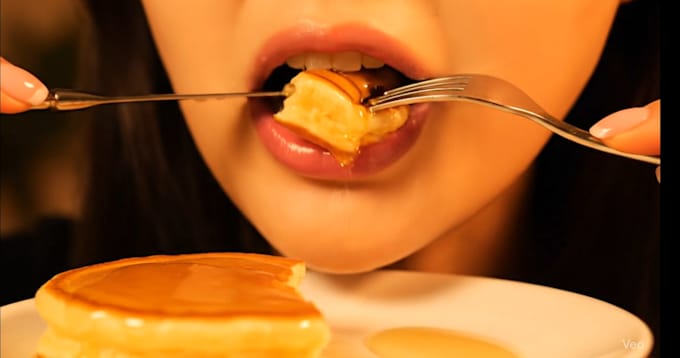 make relaxing food cutting videos with sounds