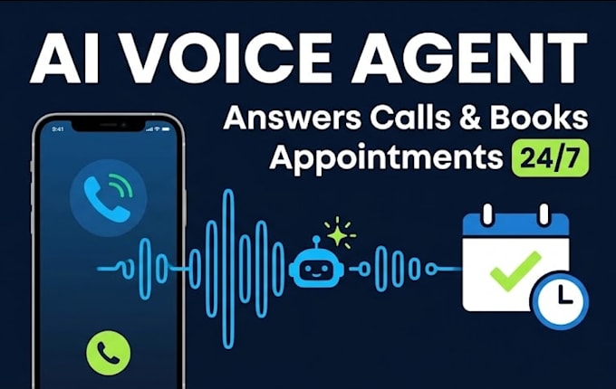 build an ai voice agent to book appointments and calls