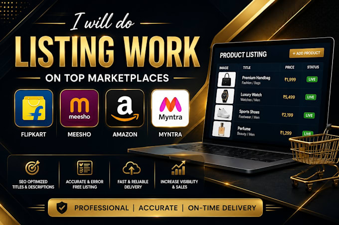 do SEO product listing