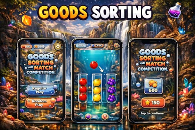 develop a mobile game prototyping for android and ios