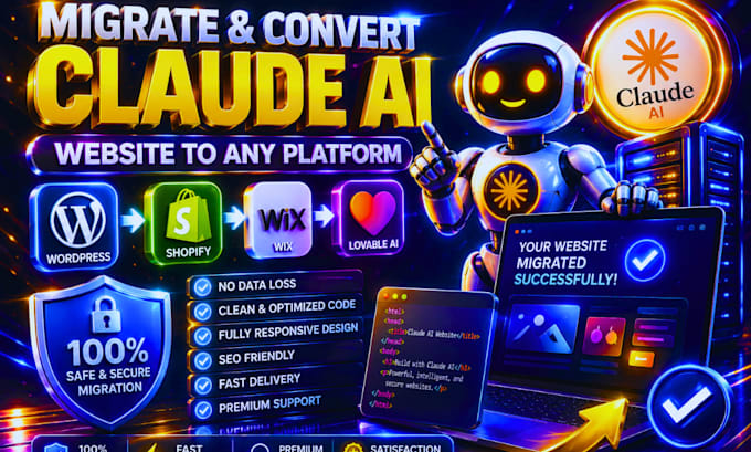 migrate lovable claude ai code to wordpress shopify wix clone lovable ai website
