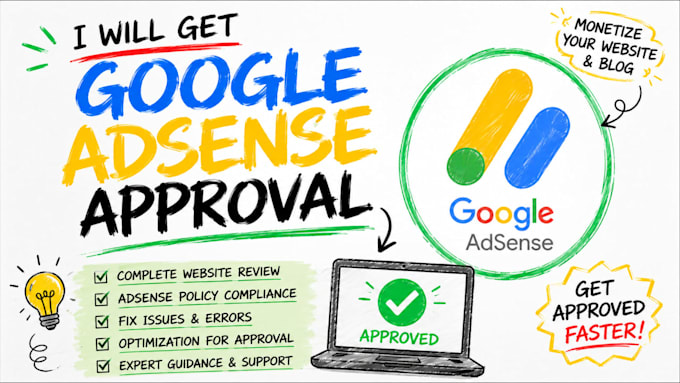 get google adsense approval for your website or blog