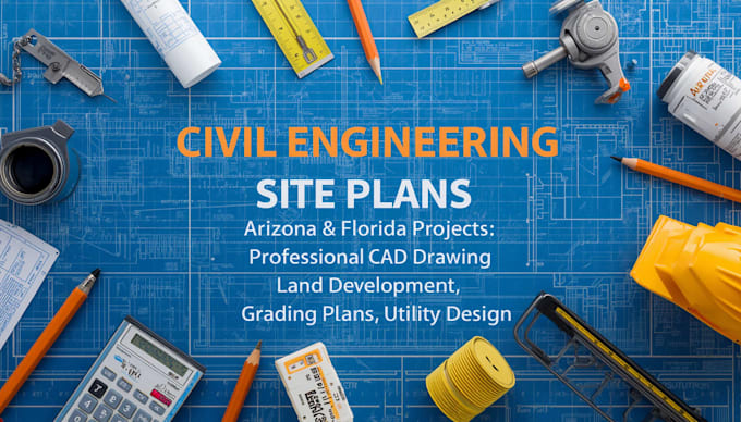 create civil engineering site plans for arizona and florida projects