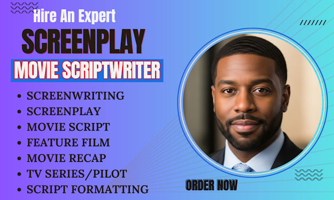 write your feature film, short film or TV pilot screenplay