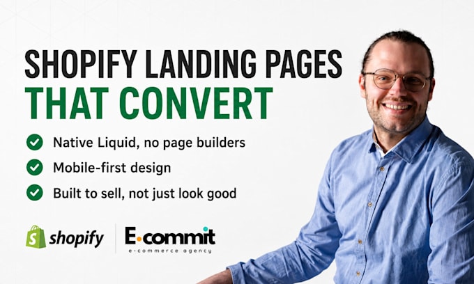 build a high converting dropshipping shopify homepage in native liquid