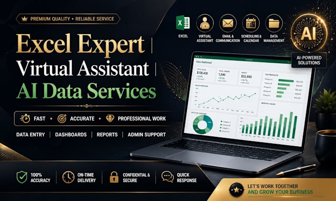 build advance excel dashboard, inventory tracking, and data reconciliation