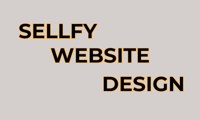 do sellfy website design redesign shopify store design