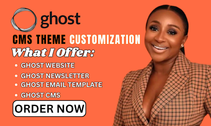 customize ghost cms website, ghost blog, ghost newsletter, migrate ghost website
