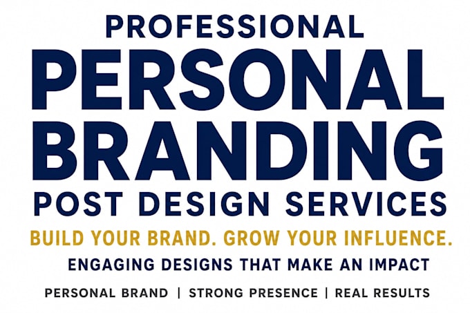 design personal branding posts, linkedin personal branding content