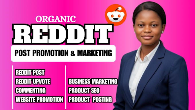 reddit seo post for saas business, ecommerce website ai app product promotion