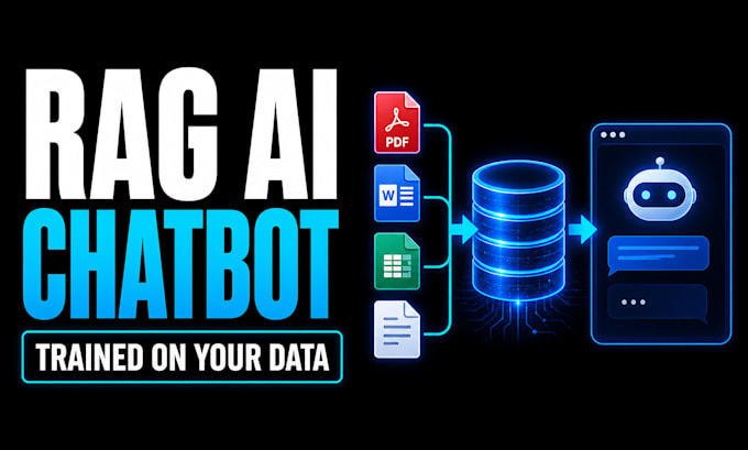 build a custom rag ai chatbot trained on your data