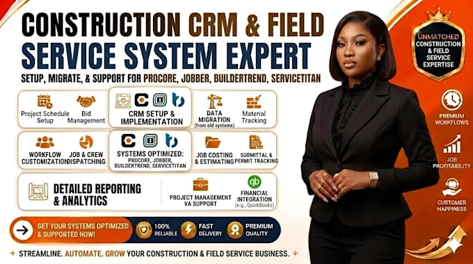 setup migrate procore jobber crm buildertrend servicetitan construction