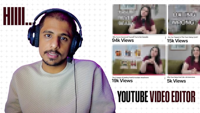 do video editing for youtuber
