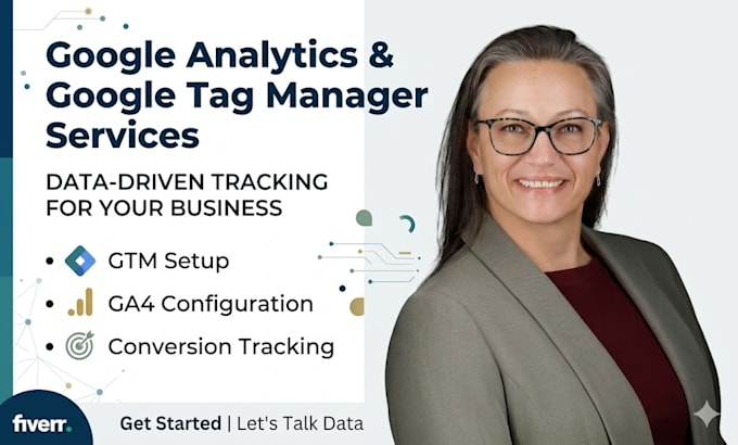 setup google analytics 4, ga4, and tag manager for tracking