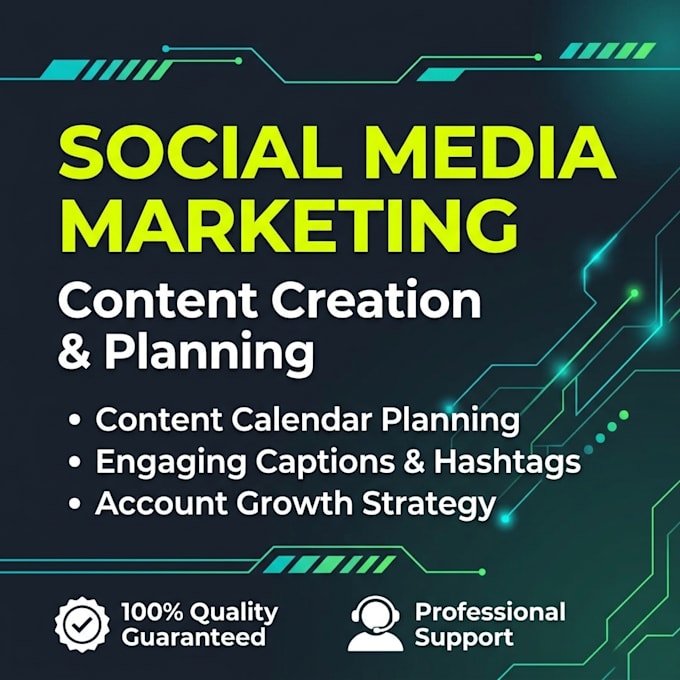 handle social media schedules and planning