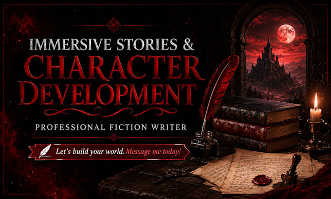 write a custom fiction narrative or creative story for you