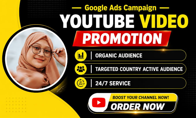 run google ads youtube video promotion for targeted audience