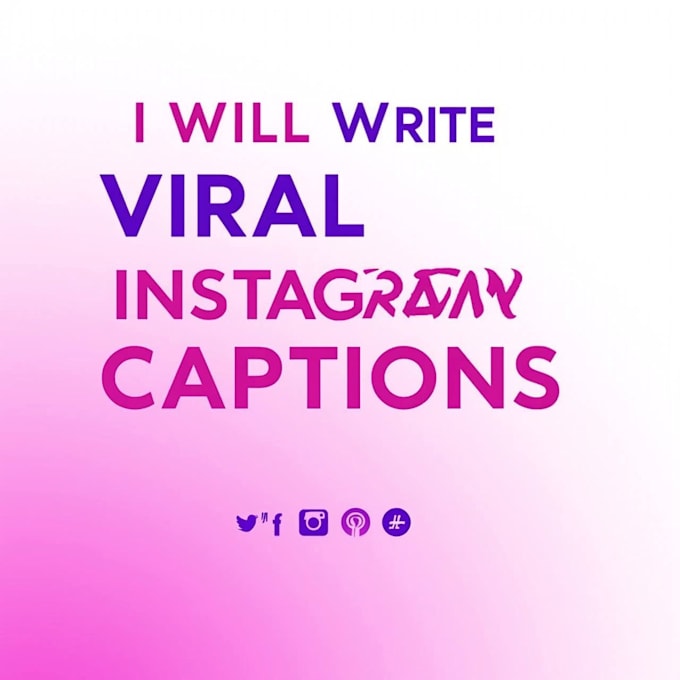 write viral instagram caption