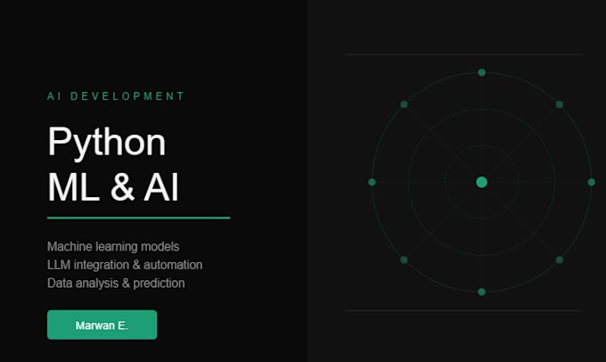 build python ml models and ai automation
