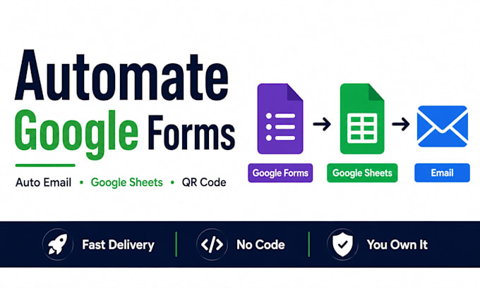 create a google form with auto email response and automation