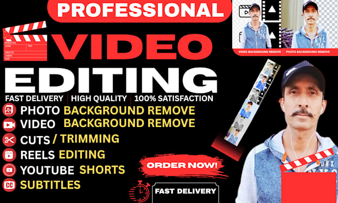 do photo video background remove and video editing