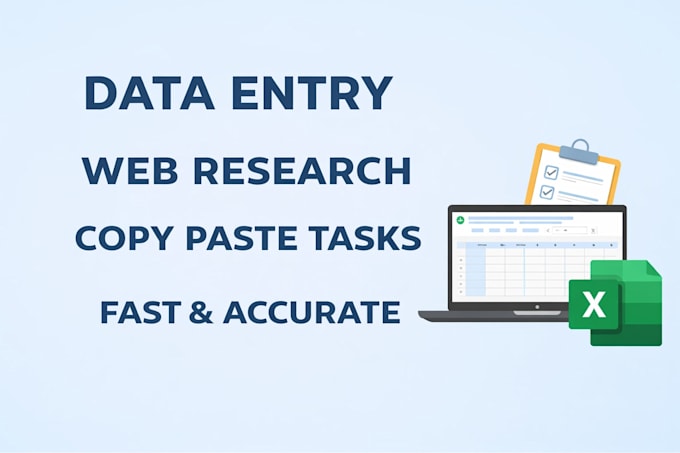 do accurate data entry