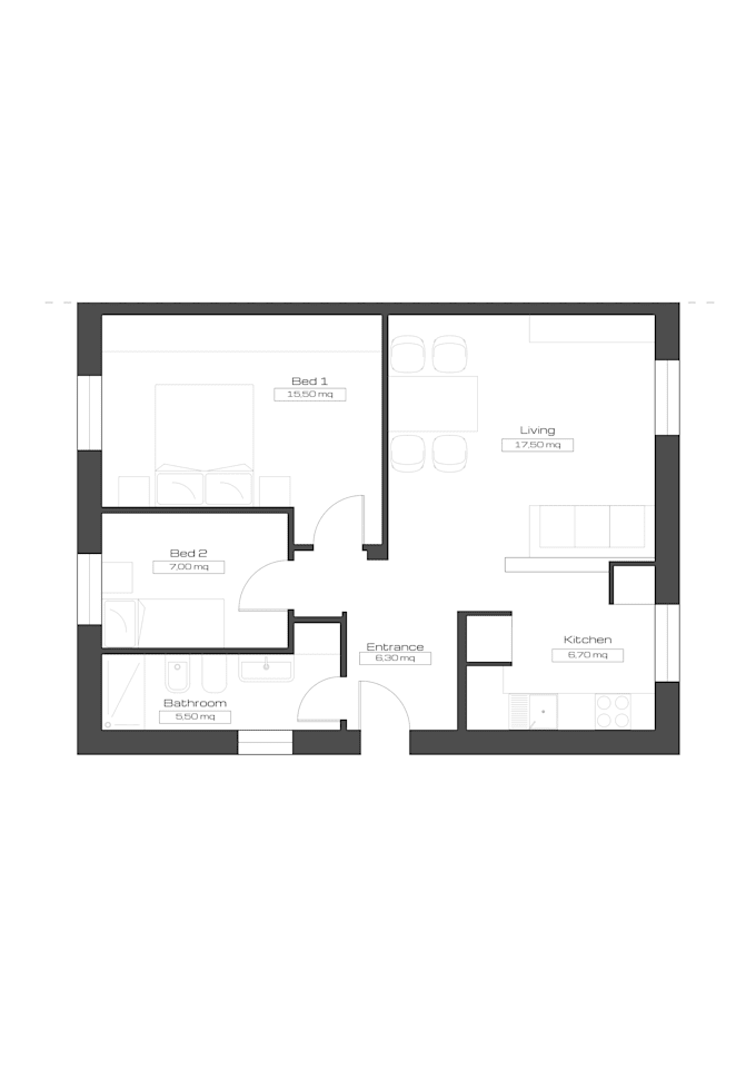 redraw 2d floor plan