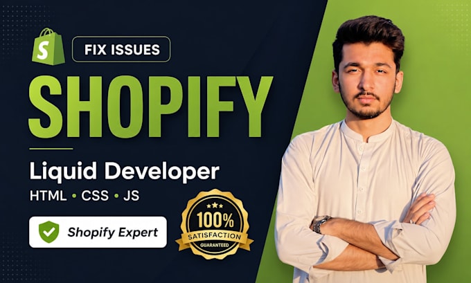 edit shopify theme code fix HTML CSS bugs add custom liquid sections