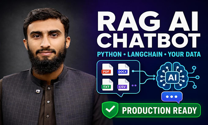 build production ready rag ai chatbot on your data using python langchain
