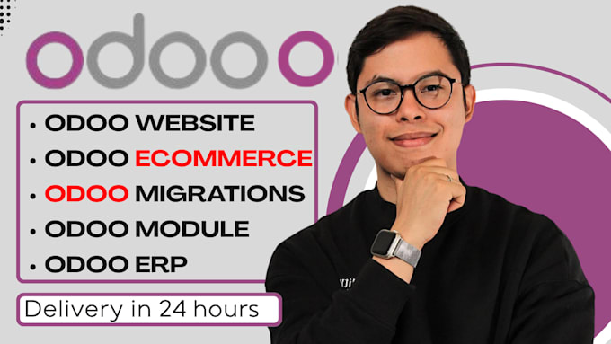 develop odoo website odoo ecommerceodoo erp customization and API integration