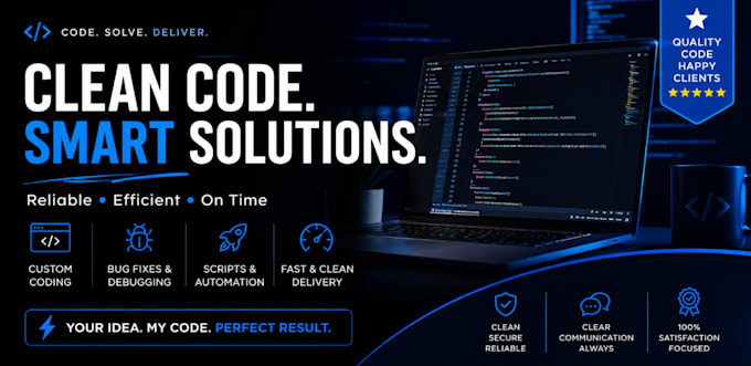 create clean and efficient code for your project