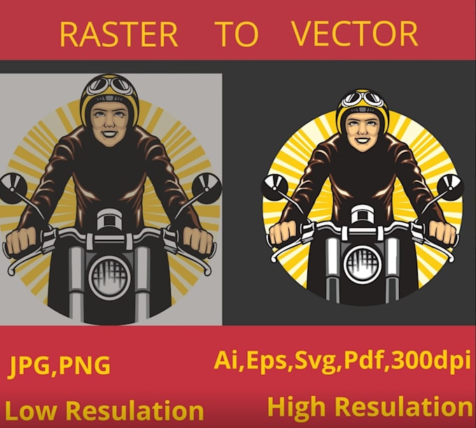 do vector tracing or convert to vector quickly