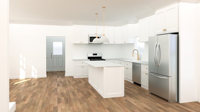 design interior plans, 3d models, and renders
