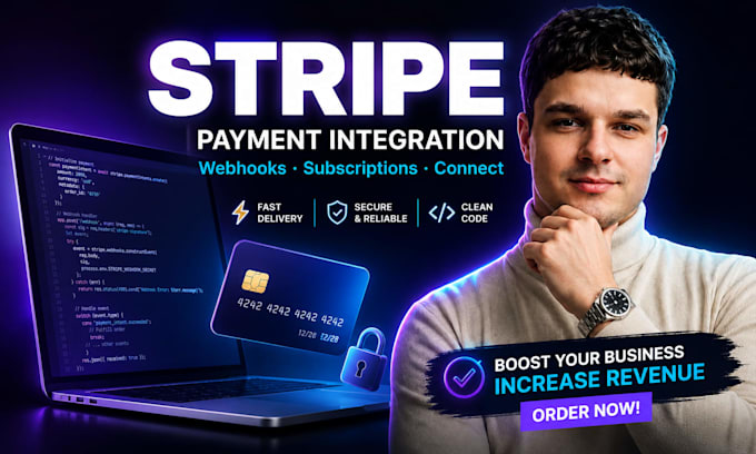 integrate stripe payments, webhooks and subscriptions in your app