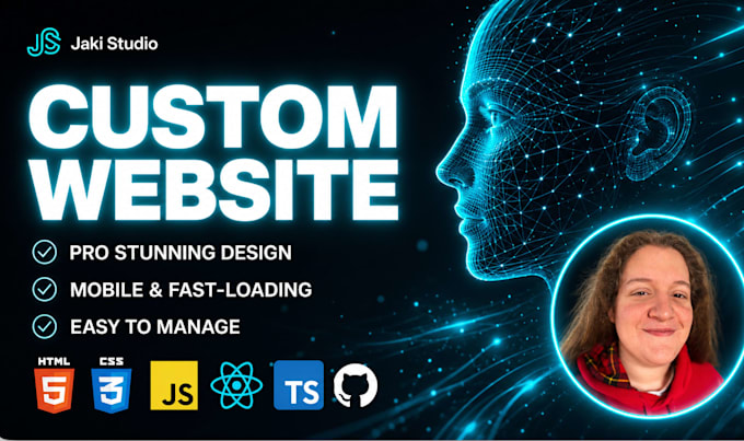 create you a custom website