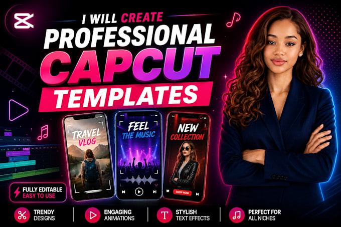 create professional capcut templates