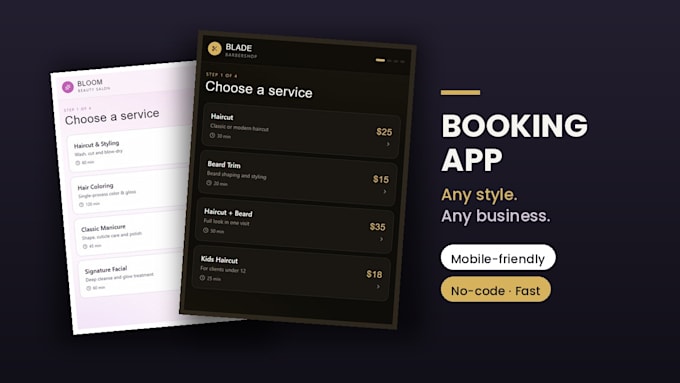 build a modern booking app for your business
