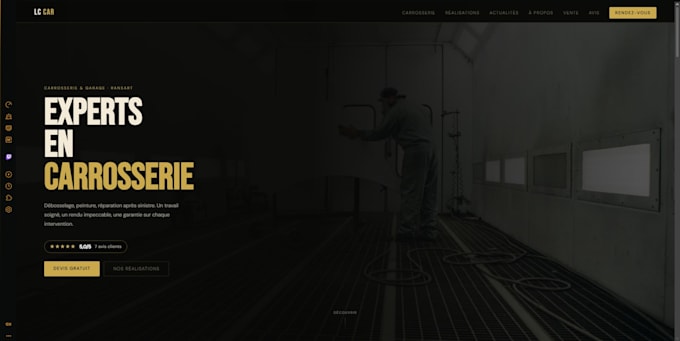 je vais créer votre site internet