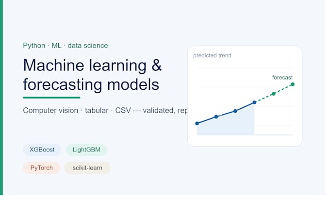 be your machine learning and data science expert
