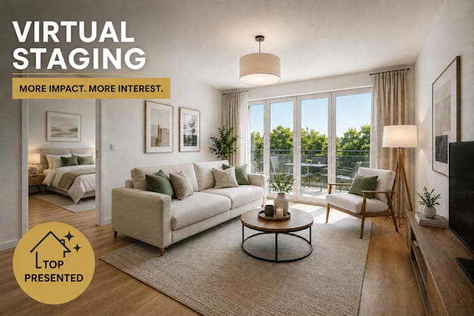 virtual staging or virtual staging