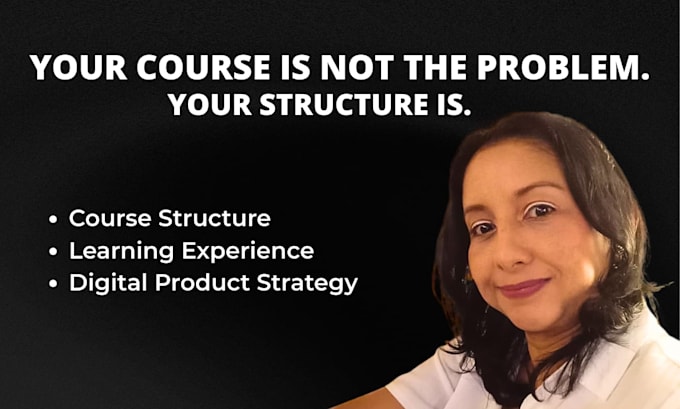 help you structure and organize your digital course